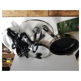 Kitchen Utensils, Skillets. Extension Cord