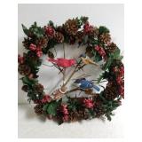 Decorative Bird Wreath
