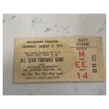 Vintage University of Delaware Football All Star