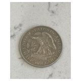 1877 Morgan Half Dollar Hobo Token