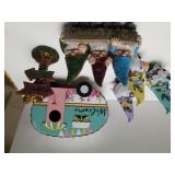 Trailer Birdhouse,  Assorted Gnomes