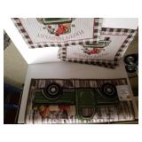 Happy Harvest Placemats, Farm Harvest Rug