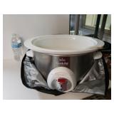 Rival Crock Pot With Case. No Lid