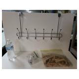 Over The Door Hanger, Clothespins And Shower