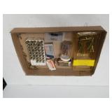 Assorted Ammo Including Cartridges,  Arrow Points