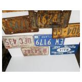 Assorted License Plates