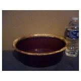 Vintage H.P. & Company Oven Proof Hull Brown