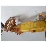 Vintage Nelson Cast Iron Watering Tractor