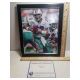 Autographed Print Of Dan Marino W/COA - 8"×10"