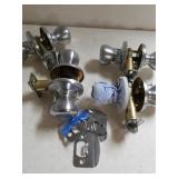 Chrome Like Door Knobs