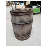 Vintage Wooden Barrel