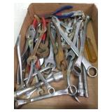 Assorted Wrenches,  Pliers & Other