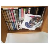 Assorted Cassettes,  CDs