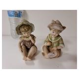 Boy And Girl Figurines