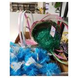 Easter Baskets And Decor