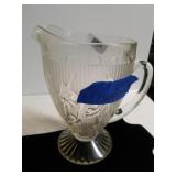 Iris Herring Glass Pitcher