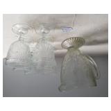 Vintage Jeannette Iris Glass Pitcher With