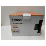 Sender Snow Helmet. New