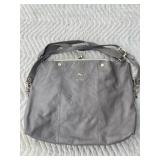 Designer Grey Tote Purse by Emma Fox