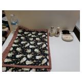Reversible Placemats, Salt And Pepper Shakers And