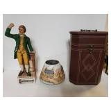 Wine Box, Decanter And Lamp Shade