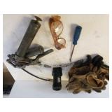 Work Gloves, Flashlight & More