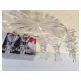 Mikasa Candle Holder, Candy Dish, Tree