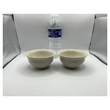 Longaberger Set Of 2 Woven Traditions Ivory