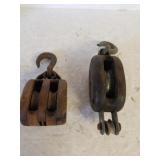 Vintage Pulleys