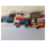 Assorted Railroad Cars, Engine, Thomas The Train,