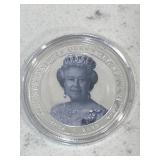 Queen Elizabeth Proof Silver Tribute Round