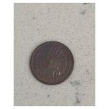 1877 Indian Head Token Rainbow Toned (Unverified)