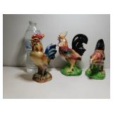 (3) Chicken Figures