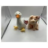 TY Beanie Baddies Set Of 2 Charlottes Web Themed