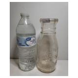 Vintage Busy Dairy Pint Milk Bottle - Wilmington,