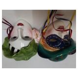 Ceramic Decorative Theater Masks