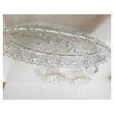 Beveled Glass Candle Holder, Candy Dish, Bottle