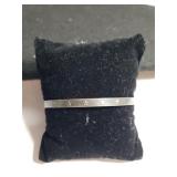 Ladies Sterling Silver Stars & Stripes Bangle