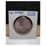 1921 Morgan Silver Dollar