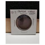 1917 Canadian Large Cent