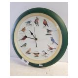 Quartz Bird Wall Clock
