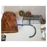 Baskets, Candle. More