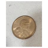 2000 P Sacagewa Gold Dollar SHINY BU