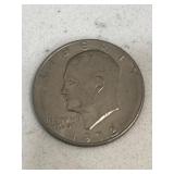 1972 Ike Silver Dollar BU