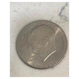 1976 BiCentennial Ike Silver Dollar BU