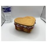 Longaberger Sweetheart Little Love Basket, Liner,