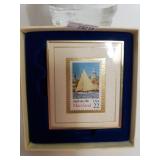 Framed Maryland Collectible Stamp