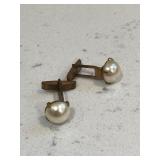 Antique Pearl Cufflinks