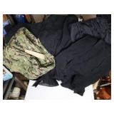 Military Type Jackets, Pants. Hat