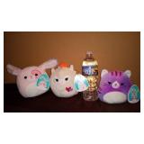3 Squishmallows (Bryce, Kate, & Eloise/ Bunny,